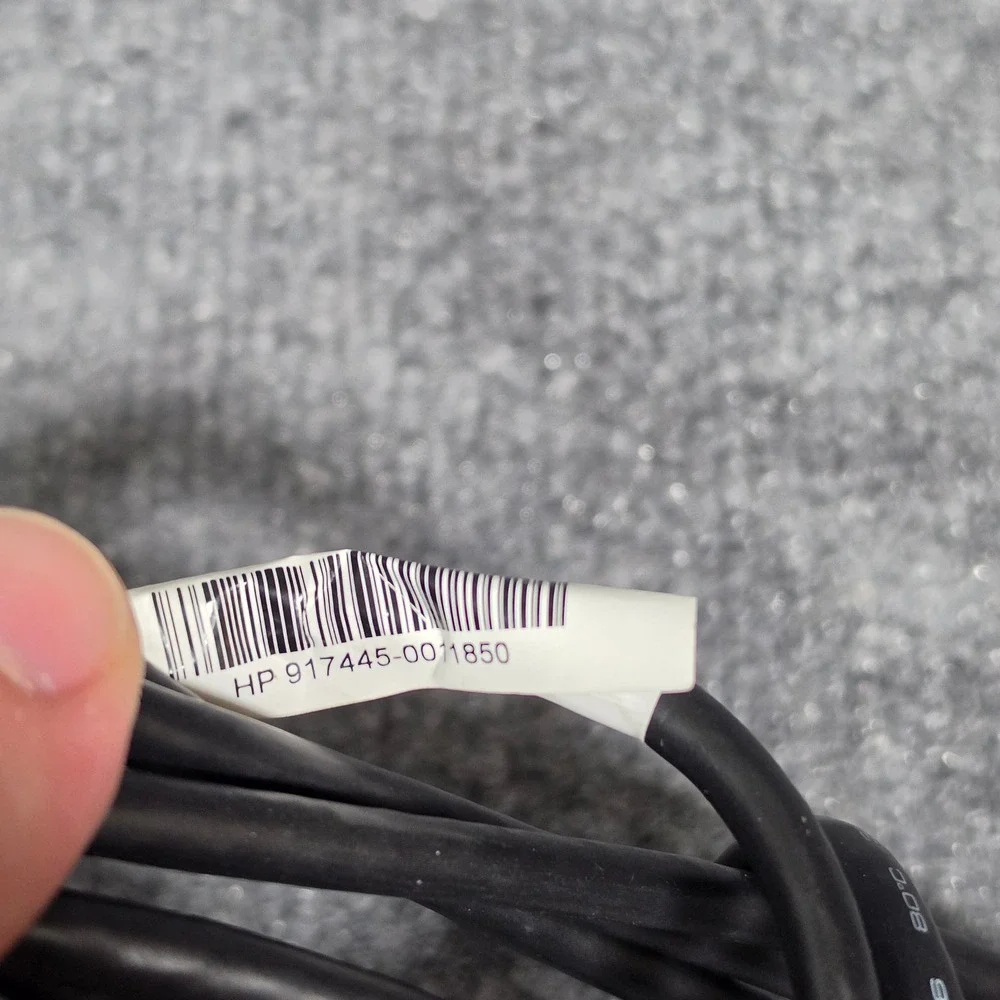 HP High Speed HDMI Cable Black 6ft 917445-001 Hotron E246588 VW-1